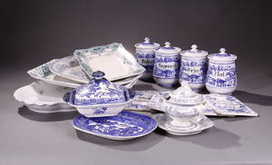 Samling fajance og porcelæn 18001900 - tallet.15