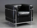 Le Corbusier. LC2 hvilestol 