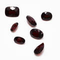 Pyropgranater 7 st oinfattade 26,50 ct