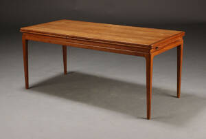 Johannes Andersen. Sofabord, teaktræ, 1960erne