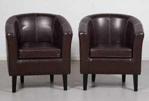 Clubfåtöljer, 1 par 2