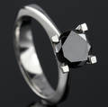Solitaire ring ca. 1.52 ct.