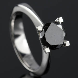 Solitaire ring ca. 1.52 ct.