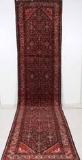 Persisk handknuten matta Mahal, mått 455x110 cm.