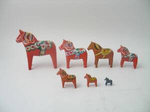 Dalahästar, 7 st