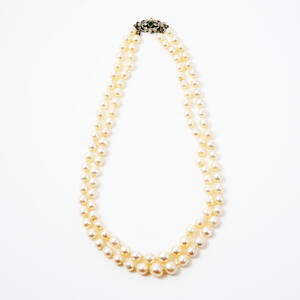 Collier odlade saltvattenspärlor