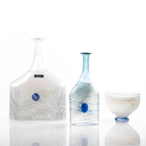 Bertil Vallien vaser och skål