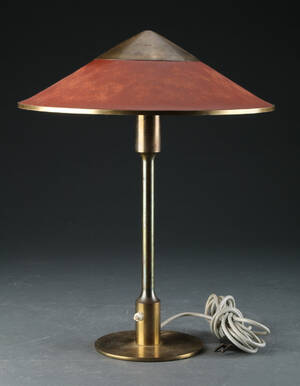 Fog  Mørup. Kongelys bordlampe
