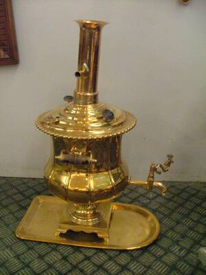 Samovar, Mässing