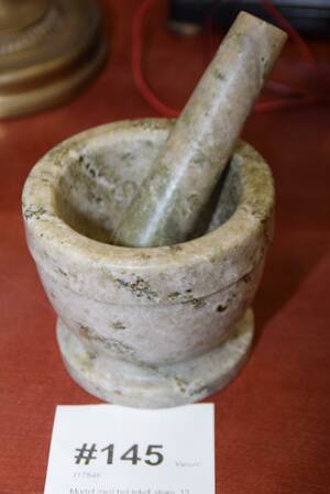Mortel med hel tekel, diam 13 cm