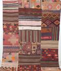 Persisk Patchwork kelim, 265x192 cm.