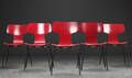 Arne Jacobsen. Fem T-stole, model 3103 5 