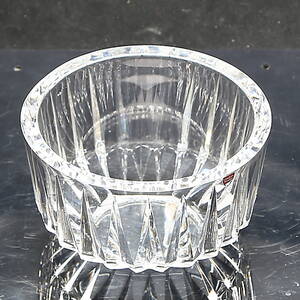 SVEN PALMQVIST. SKÅL, glas, Orrefors, signerad, 1900-tal.