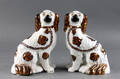 Par Staffordshire hunde af fajance
