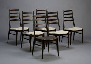 Dansk møbelproducent. Spisestole 6