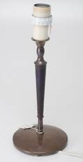 BORDSLAMPA NYSILVERTRÄ, HÖ 27 CM