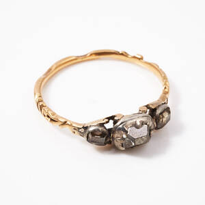 Ring 18 k guld 1800-tal
