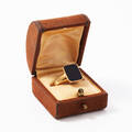 Ring i 18 k guld med onxy 