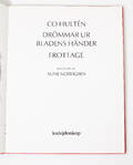 Med originalfrottage av C. O. Hultén