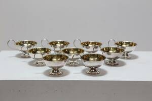 PUNSCHMUGGAR, 9 st, silver, 294 g