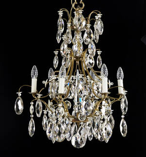 Ljuskrona rokokostill