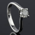 Solitaire ring ca. 0.73 ct.