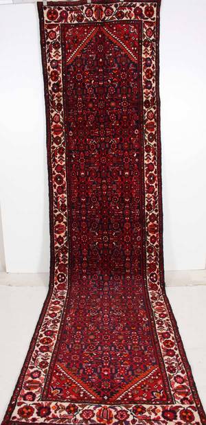 Persisk Hamadan 420 x 105 cm.