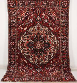 Orientmatta, handknuten, Bakhtiari, Isfahan-området, 310x210 cm