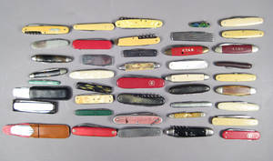 Lommeknive samling