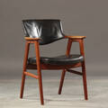 Erik Kierkegaard. Armstol, teak 