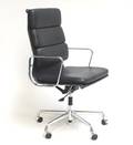 Charles Eames 1907-1978. Soft Pad højrygget kontorstol, Model EA-219