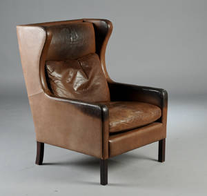 Stouby. Øreklapstol.