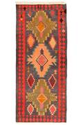 Nordvest persisk Kelim, 340x145 cm.