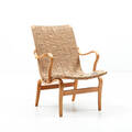 Fåtölj Eva design Bruno Mathsson