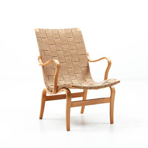 Fåtölj Eva design Bruno Mathsson