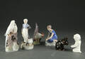 Royal Copenhagen og Bing  Grøndahl. 6 figurer 6