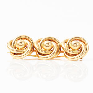 Brosch 18 k guld