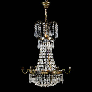 Ljuskrona i gustaviansk stil