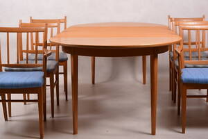 MATSALSGRUPP, 7 delar, Carl Malmsten.