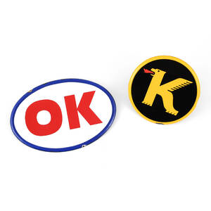 Emaljskyltar