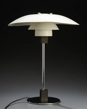 Poul Henningsen. PH 4  3 bordlampe  Denne vare er sat til omsalg under nyt varenummer 4562742