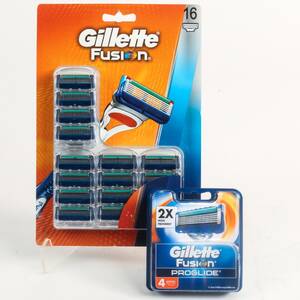 RAKBLAD GILLETTE fusion 16st, fusion proglide 4st