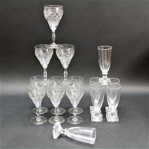 Glasservis-delar