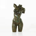Torso fylld brons