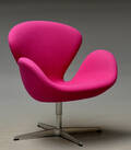 Arne Jacobsen. Svanen. Lounge stol, model 3320, Red Label 
