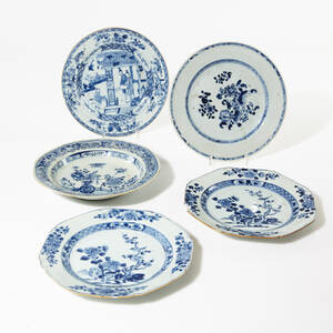 Tallrikar Kina 1700-tal