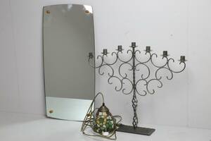 SPEGEL, fönsterlampa samt kandelaber