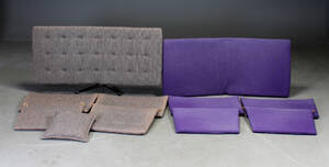 To hyndesæt til Børge Mogensen tremmesofa model 1789