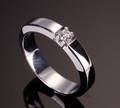 Aagaard Diamant alliancering, ca. 0.10 ct