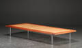 Daybed af fyrretræ og stål, 1950erne